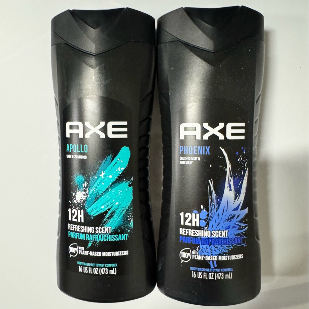 2 Bottles of Axe Body Wash